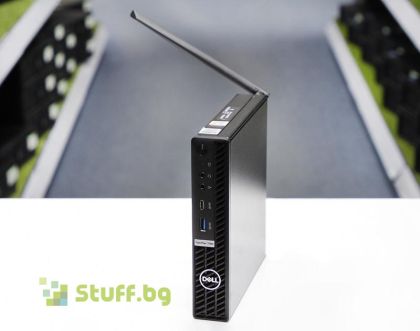 Реновиран настолен компютър Dell OptiPlex 7080 Micro i3-10100 16GB 512GB SSD