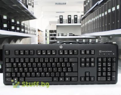 Разопакована клавиатура HP SK-2027 швейцарска подредба USB Black