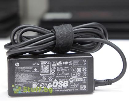 Реновиран захранващ адаптер HP TPN-CA01 45W USB-C