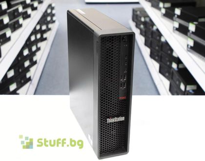 Реновирана работна станция Lenovo ThinkStation P340 SFF Xeon 6-Core W-1250 32GB 512GB SSD