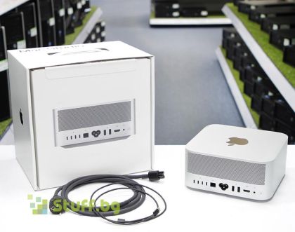 Реновиран настолен компютър Apple Mac Studio 13,1 A2615 Mini Apple M1 Max with 10-core CPU, 24-core GPU 32GB 512GB Onboard