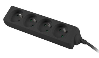 Разклонител Lanberg power strip 1m, 4 sockets,s for UPS system