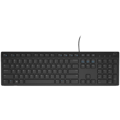 Клавиатура Dell KB216 USB Черен BG (580-ADHO-14)