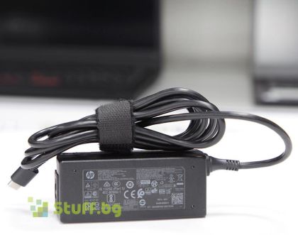 Реновиран захранващ адаптер HP TPN-LA07 45W USB-C