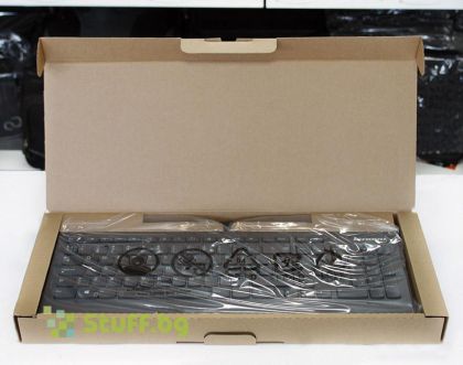 Разопакована клавиатура Lenovo SK-8821 скандинавска подредба USB Black