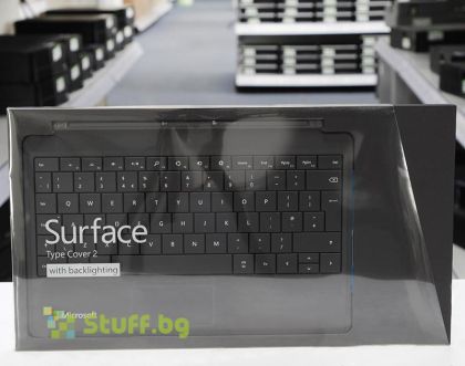 Разопакована клавиатура Microsoft Surface Type Cover 2 US подредба Black