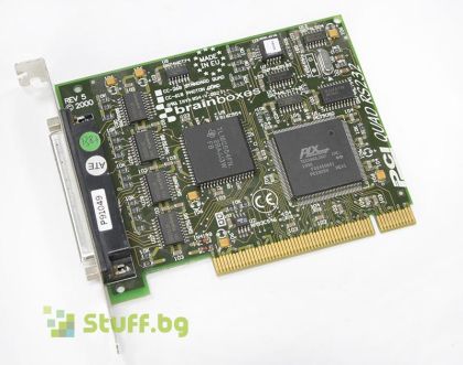 Реновиран PCI контролер Brainboxes 4 Port RS232 Photon DB37 без кабел RS-232 PCI