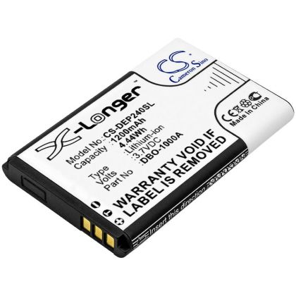 Батерия за мобилен телефон  DORO 6821,  6881, 1370, 6060  380147 LiIon 3,7V 1200mAh CAMERON SINO