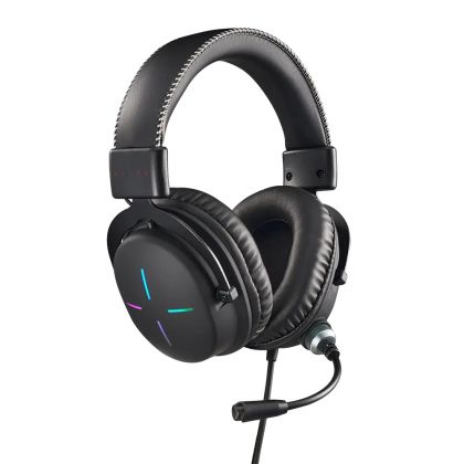 Геймърски слушалки Acer Nitro 50mm 3.5mm USB RGB Black (GP.HDS11.02E)