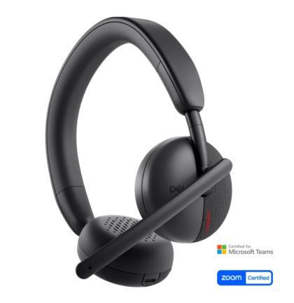 Безжични слушалки Dell Pro на ушите Bluetooth USB с микрофон (520-BBDG)
