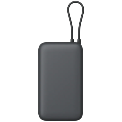Xiaomi Power Bank 20000mAh (Integrated Cable) GL Dark Gray