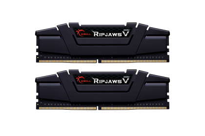 Памет G.SKILL Ripjaws V Black 32GB(2x16GB) DDR4 3200MHz F4-3200C16D-32GVK