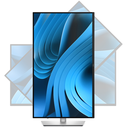 Dell Pro 27 Plus Monitor P2725D 27.0" QHD 2560x1440 100Hz, 99% sRGB(CIE 1931), 109 PPI, 16:09, IPS, AG, 350 cd/m2, 1500:1, 178/178, 5ms/8ms, DP, HDMI, USB Type-A, USB Type-B, USB-C, Height, Swivel, Tilt, Pivot