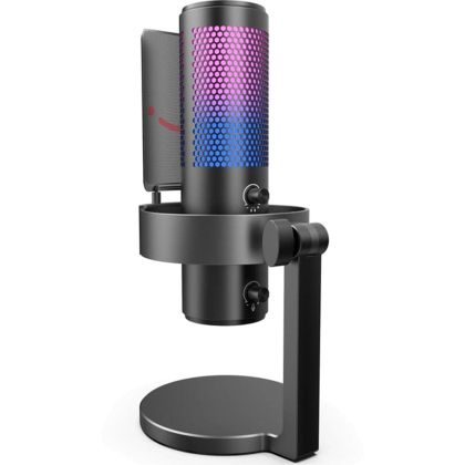 Настолен микрофон FIFINE A9 RGB 4 Polar Patterns- Black