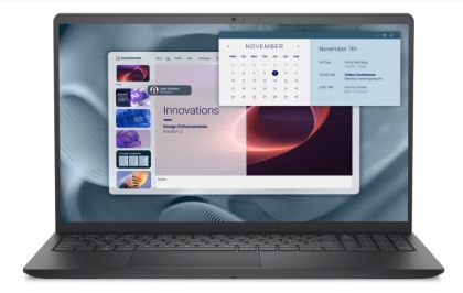 Лаптоп Dell Pro 15 Essential PV15250, Intel Core i5-1334U (10 cores, up to 4.60 GHz), 15.6" FHD (1920x1080) 120Hz WVA AG, 16 GB , 1x16GB DDR5, 4400 MT/s, 512GB M.2 PCIe NVMe, Intel UHD Graphics, HD RGB cam, Wi-Fi 6, FPR, BG kbd, Ubuntu, Carbon, 3Y PS