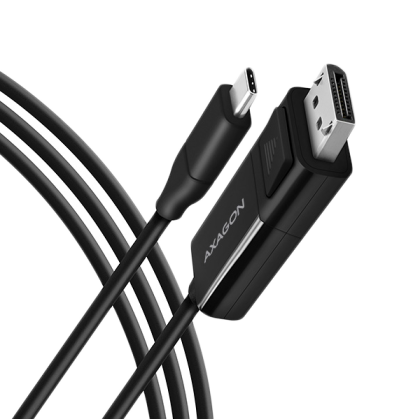 Кабел адаптер Axagon USB-C към DisplayPort 1.8m 4K 60Hz (RVC-DPC)
