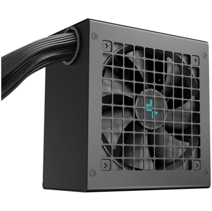 DeepCool PN750-D, 750W, 80 Plus GOLD, ATX12V V3.1, Sleeved Black Cables, 16P 450W Cable, Hydro Bearing, 120mm Fan, 150x140x86mm (W x L x H), OPP/OVP/SCP/OTP/OCP/UVP/SIP/NLO, 10Y, R-PN750D-FC0B-JGEU-V2