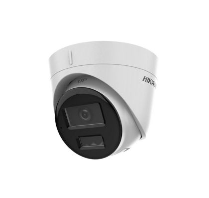 Камера HikVision 2 MP Smart Hybrid Light Fixed Turret Network Camera, 2.8 mm, F1.6, IR,White Light up to 30m, DWDR, 3D DNR, H.265+, Built-in Microphone, IP67, 12Vdc/PoE 6.5W