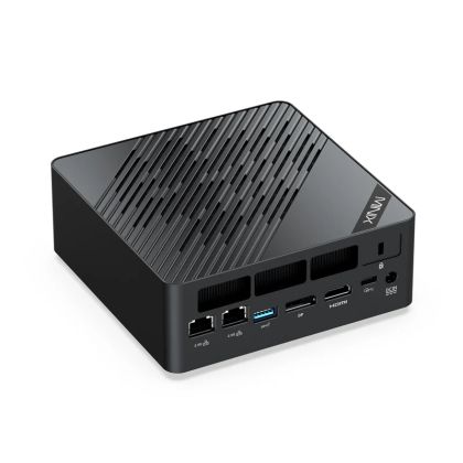 Настолен компютър MiniX Elite ER936-AI AMD Ryzen AI 9 365, 32GB DDR5, 1TB SSD, Dual LAN 2.5GHz, Wi-Fi 6E, Windows 11 Pro