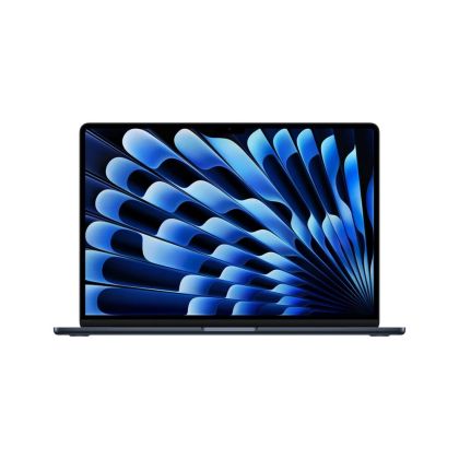 Лаптоп Apple MacBook Air 15.3: Apple M5 chip with 10-core CPU and 10-core GPU, 16GB, 1TB SSD - Midnight
