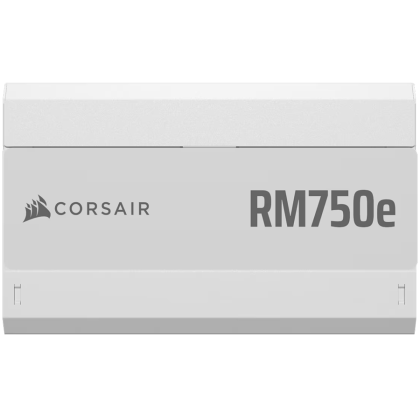 CORSAIR RM750e White, 750 Watt, Cybenetics Gold Certified, Fully Modular