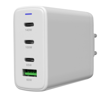 Зарядно устройство Canyon OnCharge 150W GaN 3xUSB-C 1xUSB-A (CNS-CUW140ACC)