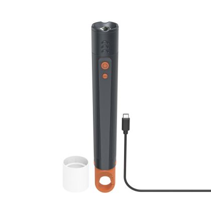 HAMA LED Фенер FLX1200-C, презареждащ се, удароустойчив, алуминиев, 4 режима + SOS