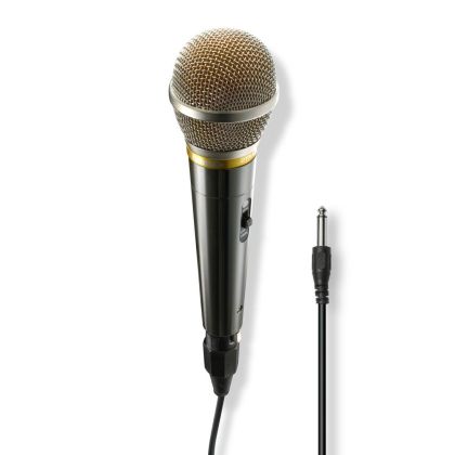 HAMA Аудио микрофон “Vocal Pro”, жак 6.35 mm, 3 m, On / Off бутон