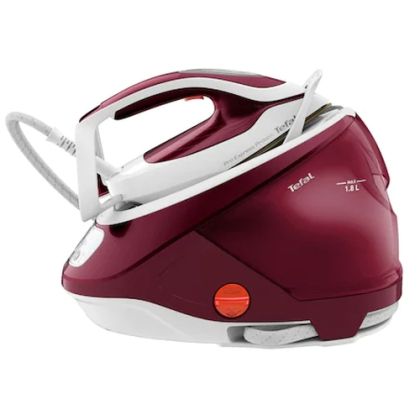 Парогенератор Tefal GV9220E0, ProExpress Protect, red, 2600W, electronic temp settings, 7,5bars, 135g/min, steam boost 540g/min, Durilium Airglide Autoclean Ultra Thin soleplate, AD, AO, removable water tank 1,6L, calc collector, lock system, fast heat up