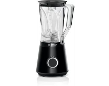 Блендер Bosch MMB6141B Series 4, VitaPower Blender, 1200 W, Tritan blender jug 1.5 l, Two speed settings and pulse function, ProEdge stainless steel blades made in Solingen, Black