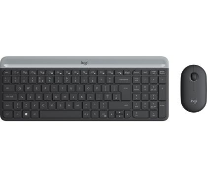 Комплект клавиатура и мишка Logitech MK470 BG/US безжичен
