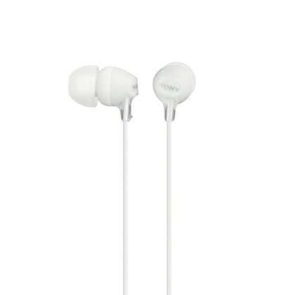 Слушалки Sony MDR 3.5 мм тапи (MDREX15LPW.AE)