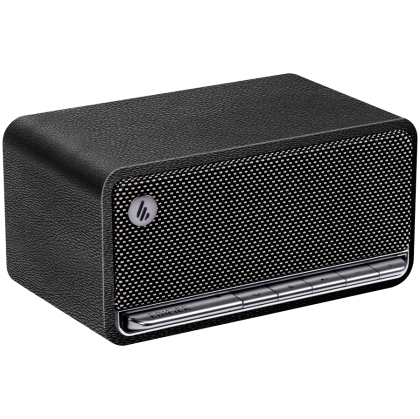 Edifier MP230 Bluetooth Speaker, BT V5.0, USB-C, AUX, TF Card, 2x 48mm Drivers, USB-C, 20W (RMS), Retro Black
