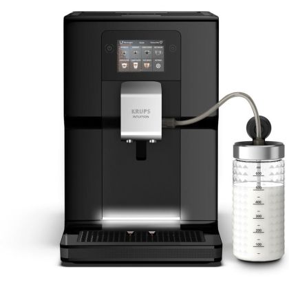 Кафеавтомат Krups EA873810, ESP intuition preference milk pot total, black