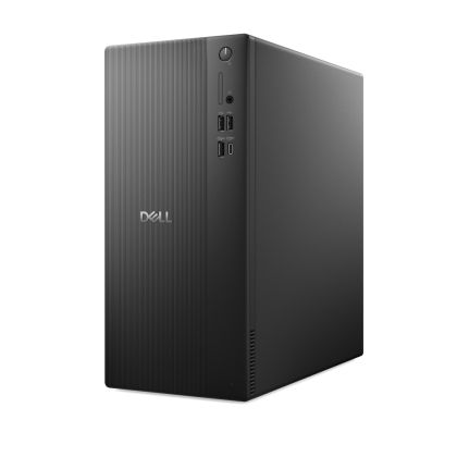 Настолен компютър Dell Tower ECT1250, Intel Core i7 14700 (33 MB cache, 20 Cores, 28 threads, up to 5.4GHz), 16GB, 1x16GB, DDR5, 5600MT/s, 512GB M.2 PCIe NVMe SSD, Intel UHD Graphics 770, Wi-Fi 6, Bulgarian Keyboard&Mouse, 180W, Win 11Pro, 3Y PS
