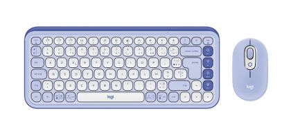 Комплект клавиатура и мишка Logitech POP Icon US безжичен Bluetooth (920-013078)