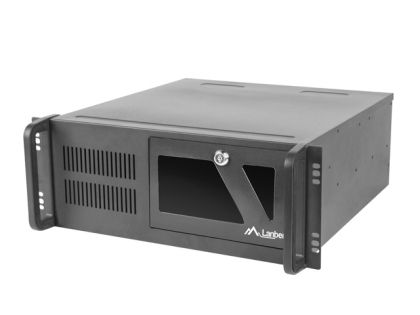 Кутия за сървър Lanberg rackmount server chassis ATX 450/10 19"/4U