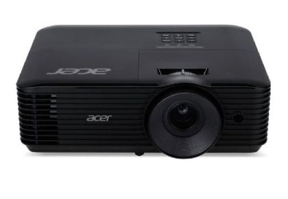 Мултимедиен проектор Acer Projector X1228H, DLP, XGA (1024x768), 4800 ANSI Lumens, 20 000:1, 1.1x, 3D ready, HDMI 1.4, VGA in/out, DC Out (5V/2A, USB-A), RCA, RS232, Audio in/out, Auto keystone, Speaker 3W, 2.7kg, 2Y, Black