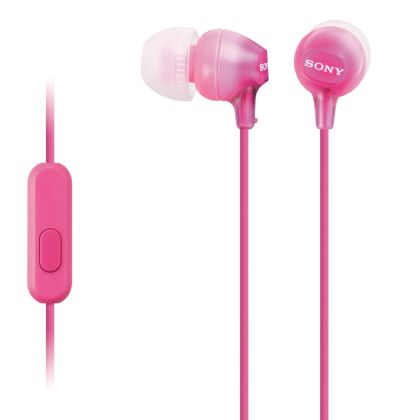 Слушалки с микрофон Sony 3.5 мм тапи (MDREX15APPI.CE7)