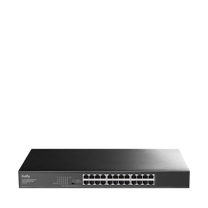 Суич Cudy GS1024E, 24 портов, управляем, 10/100/1000,  CUDY Cloud APP, Метален корпус