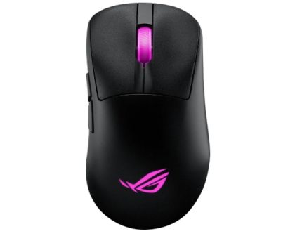 Мишка Asus ROG Keris II Origin Wireless Gaming Mouse, 65g Lightweight, Ergonomic, Push-Fit Switch Socket, 42K Optical Sensor, ROG Micro Switch II, ROG Omni Receiver, 5 Programmable Buttons, Black