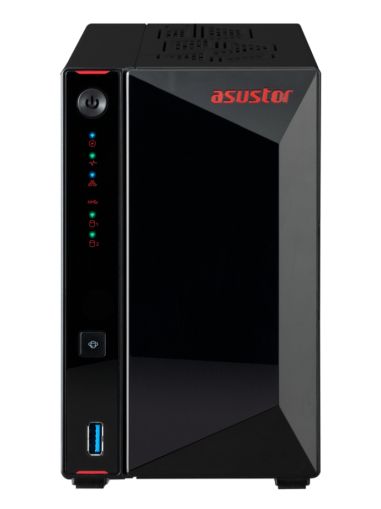 NAS ASUS Nimbustor 2 Gen2 2 гнезда Intel Celeron 4GB 2x 2.5GbE (AS5402T)