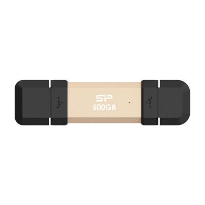 Външен SSD Silicon Power DS72 Gold - 500GB