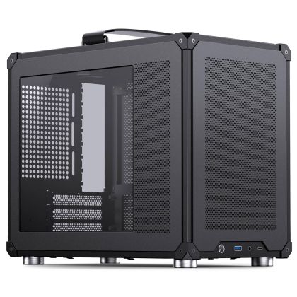 Кутия Jonsbo C6 MAX Micro-ATX - Black