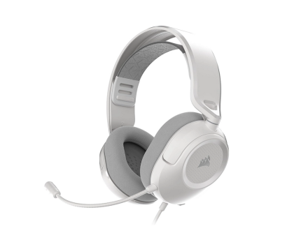 Геймърски слушалки с микрофон Corsair HS35 v3 White