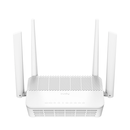 Безжичен рутер Cudy WR3000S WiFi6, AX3000, 4 Gigabit WAN/LAN Ports, 4 x 5dBi антени