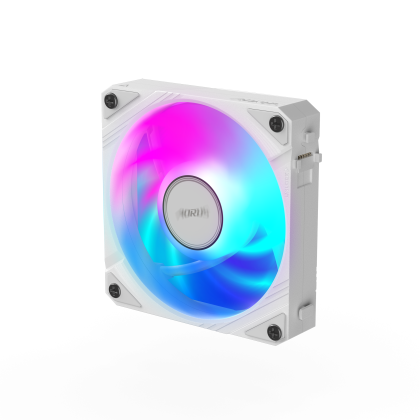 Вентилатор за компютър Gigabyte AORUS EZ CHAIN 120 мм ARGB бял 1 бр. (GP-ECFAN1201 ICE)