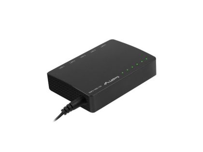 Комутатор Lanberg Switch DSP2-1005-12V 5X 1Gb/S Unmanaged Gigabit Ethernet Desktop 12V