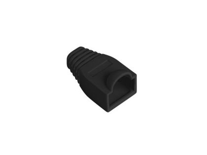 Термосвиваема кабелна връзка Lanberg Strain Relief, RJ-45 (Boot Cap), Black, 100-pack