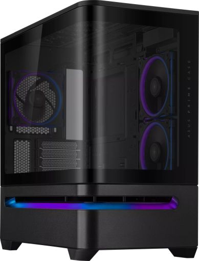 Компютърна кутия ASUS Prime Micro Tower mATX стъклен панел ARGB (90DC00P0-B19000)